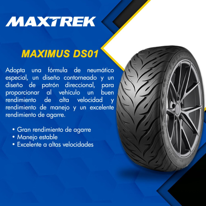 205/40R17 84W MAXTREK MAXIMUS DS01