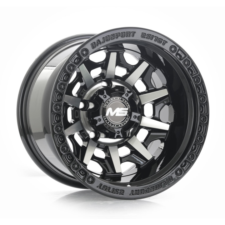 RINES BLACK MACHINE FACE Diametro 15X10 Barrenación 5X139.7